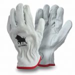 GUANTE BLACK BULL CABRITILLA COMBINADO CROMO