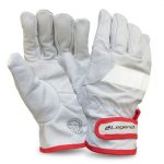 GUANTE CABRITILLA LEGEND CON VELCRO REFLECTANTE CROMO