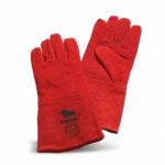 GUANTE SOLDADOR BLACK BULL ROJO