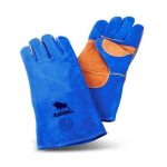 GUANTE SOLDADOR BLACK BULL KEVLAR AZUL