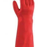 GUANTE PVC 14" ROJO