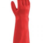 GUANTE PVC 18" ROJO