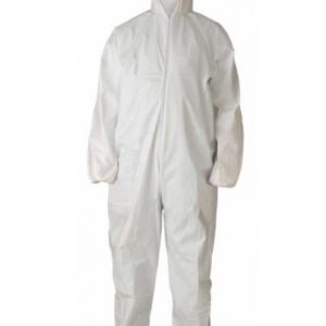 BUZO DESECHABLE BLACK BULL /  BLANCO