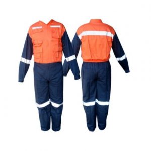 BUZO BICOLOR CON CINTA REFLECTANTE