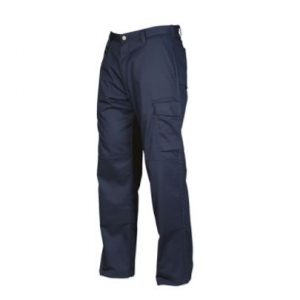 PANTALÓN POPLIN CARGO AZUL