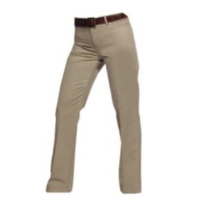 PANTALÓN GABARDINA TIPO DOCKER MUJER
